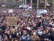 Concert in Belgrade during air-raid